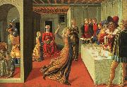 Benozzo Gozzoli The Dance of Salome oil on canvas